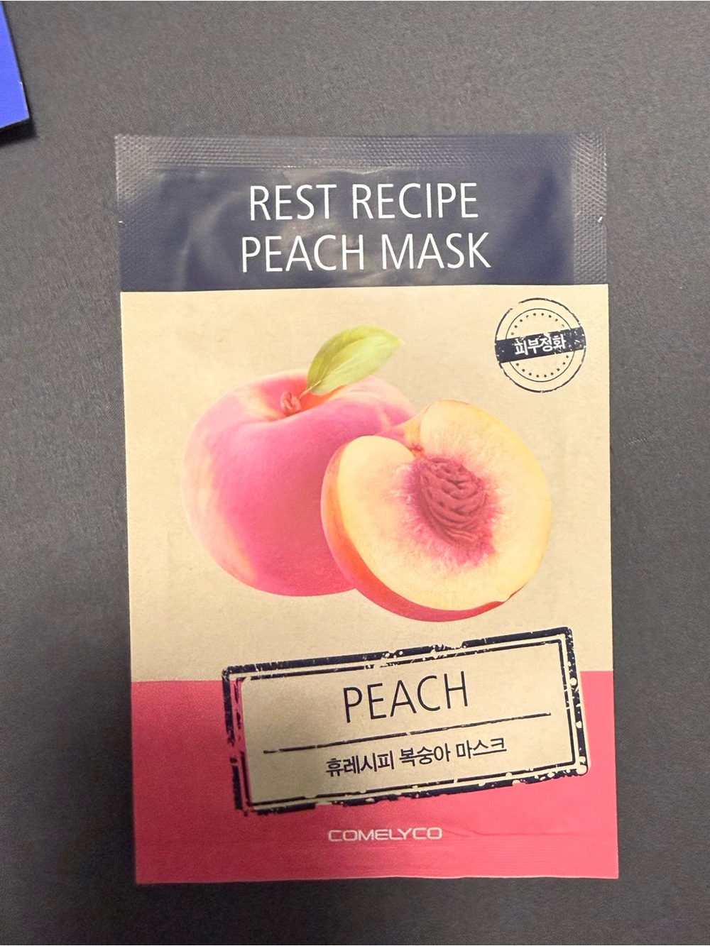 Rest Recipe Peach & Blueberry Face Mask Duo - Comelyco - Picture 2 of 3